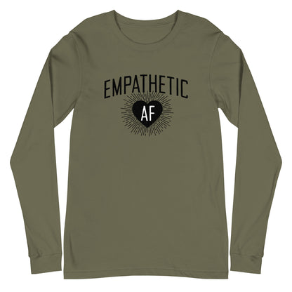 Empathetic AF - Dark Logo - Unisex Long Sleeve Shirt