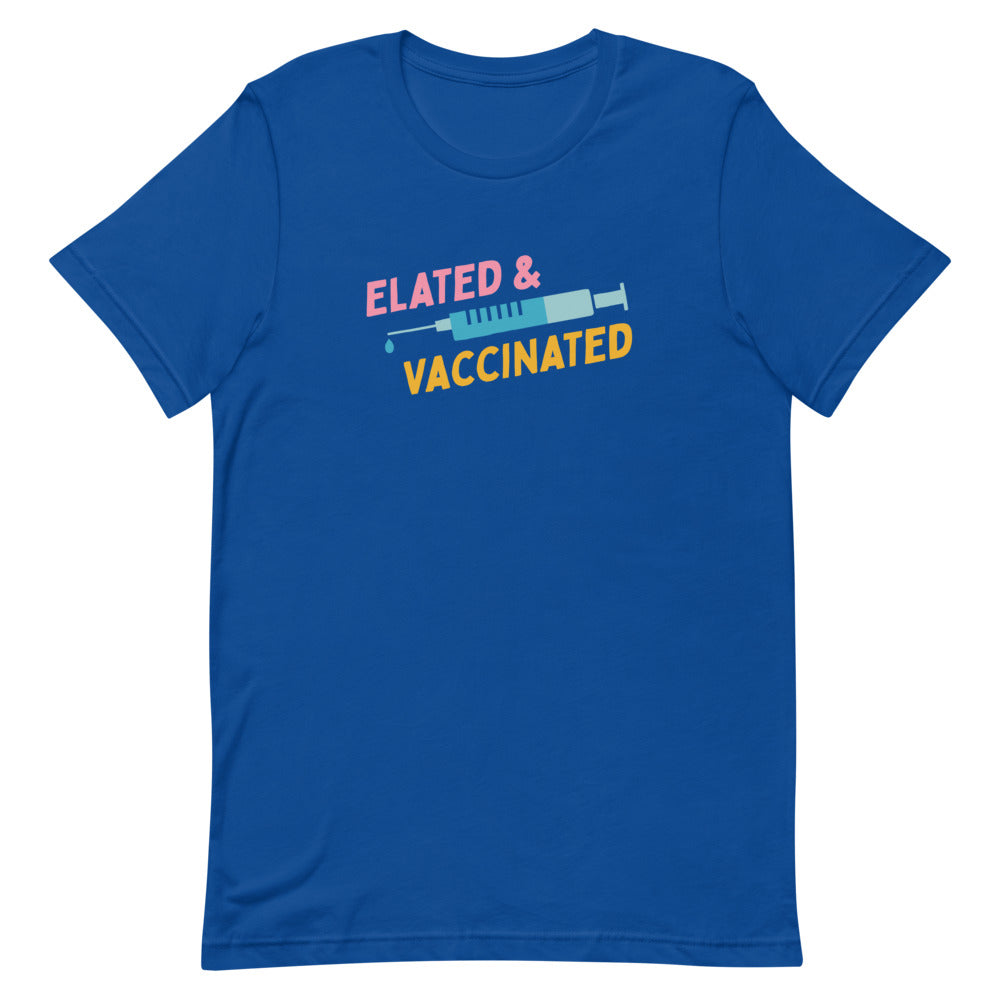 Elated and Vaccinated - Men's/Unisex Tee