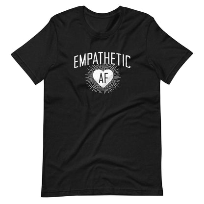 Empathetic AF - Light Logo - Men’s/Unisex Tee