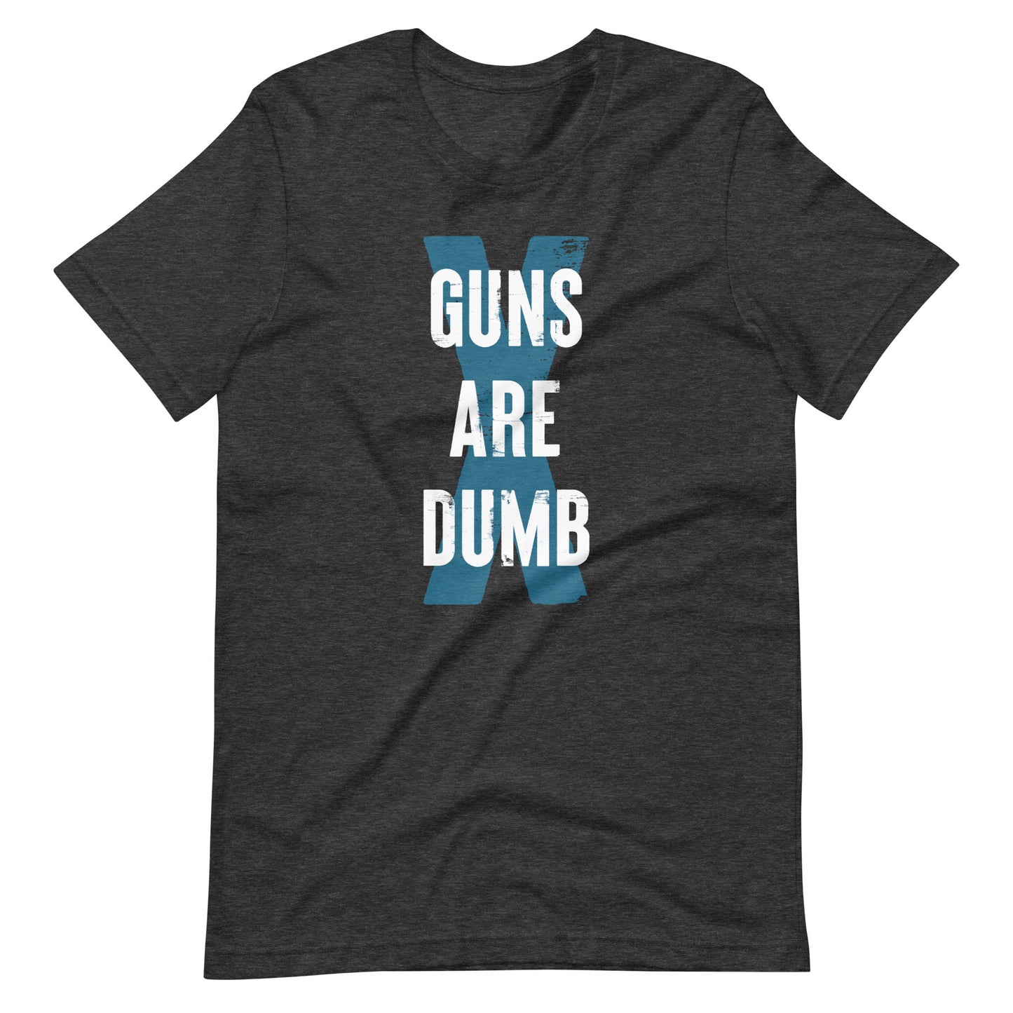 Guns Are Dumb - Light Logo - Men’s/Unisex Tee