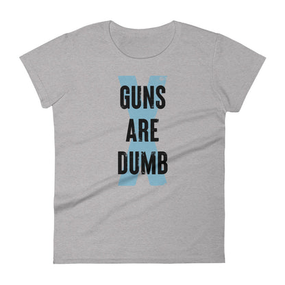 Guns Are Dumb - Dark Logo - Women’s Tee