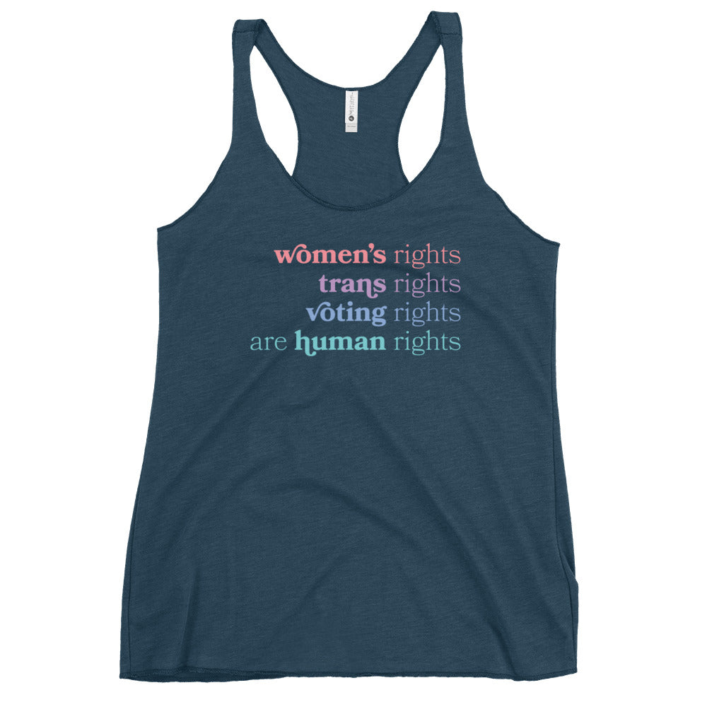 Human Rights - Women's Racerback Tank